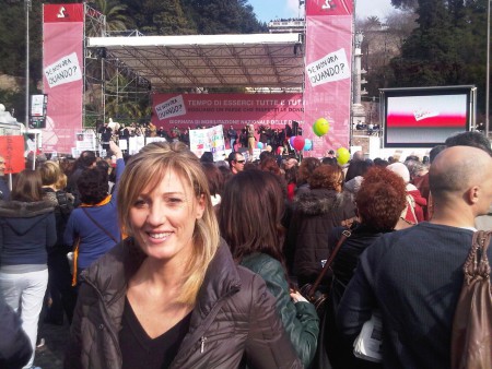 Piazza del Popolo - la manifestazione più bella della mia vita